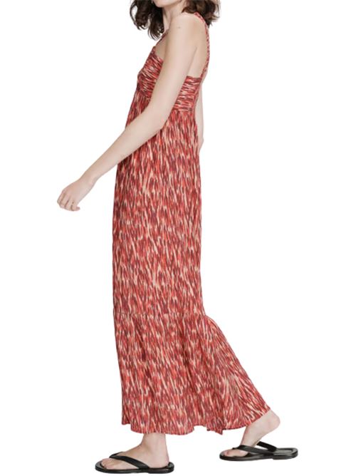 Abito lungo con stampa Grace & Mila | SS26110016SANG